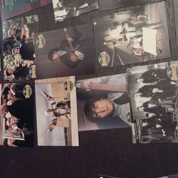 The Beatles Cards & George Harrison Autograph Card - Picture 3 of 8